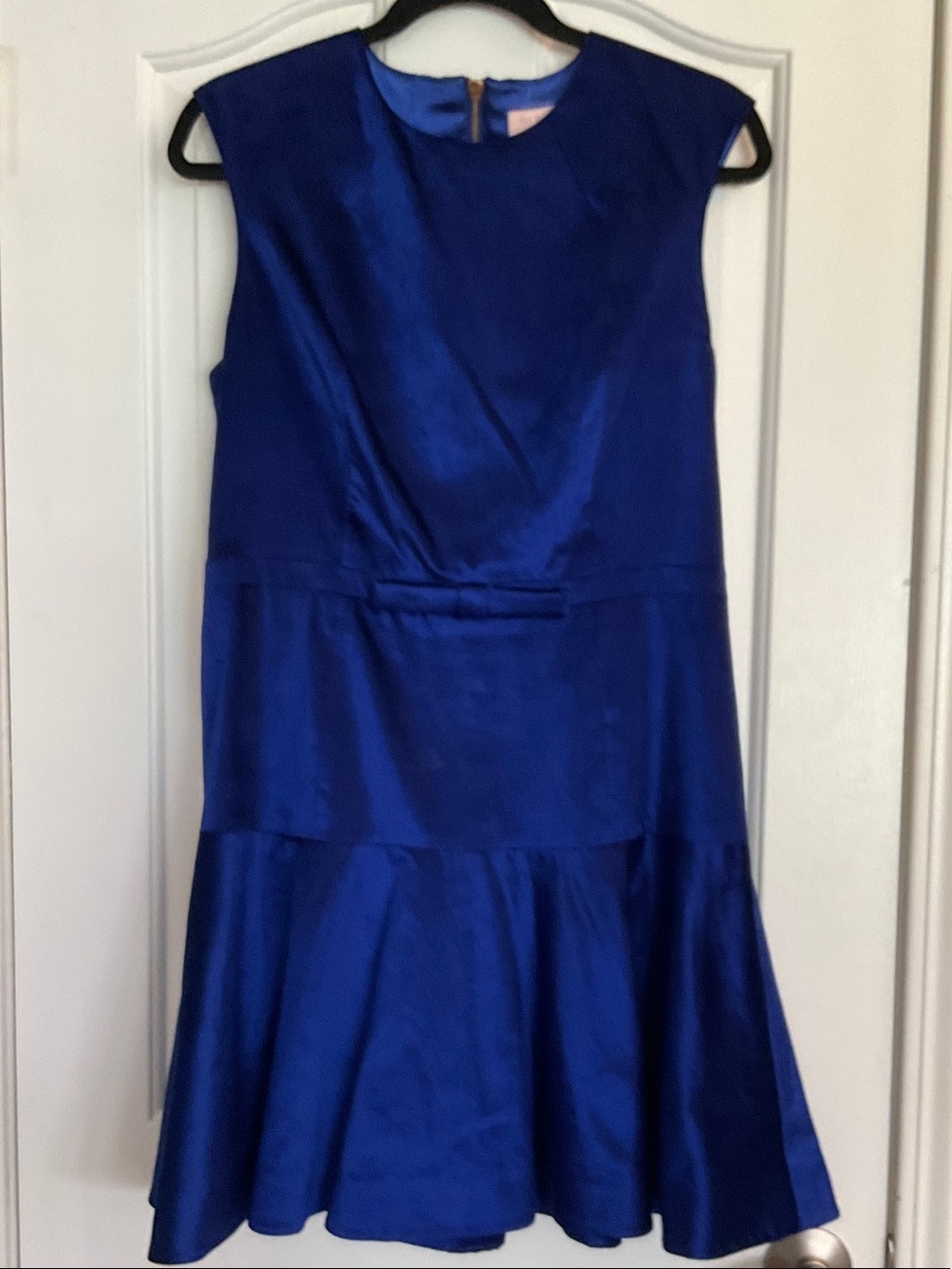 Ted Baker Maryann Cobalt blue velvet dress
